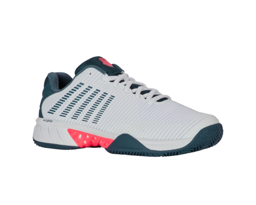 K-Swiss Hypercourt Express 2 Clay (Wit/Stargazer/Neon Blaze)
