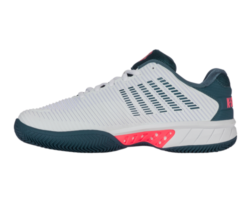 K-Swiss Hypercourt Express 2 Clay (Wit/Stargazer/Neon Blaze)