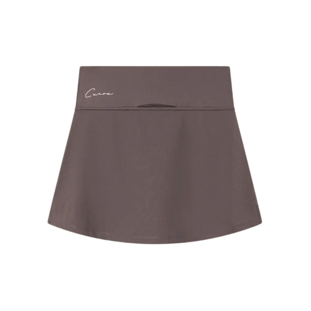 Cuera Oncourt Skirt 2-in-1 (Dark Brown)