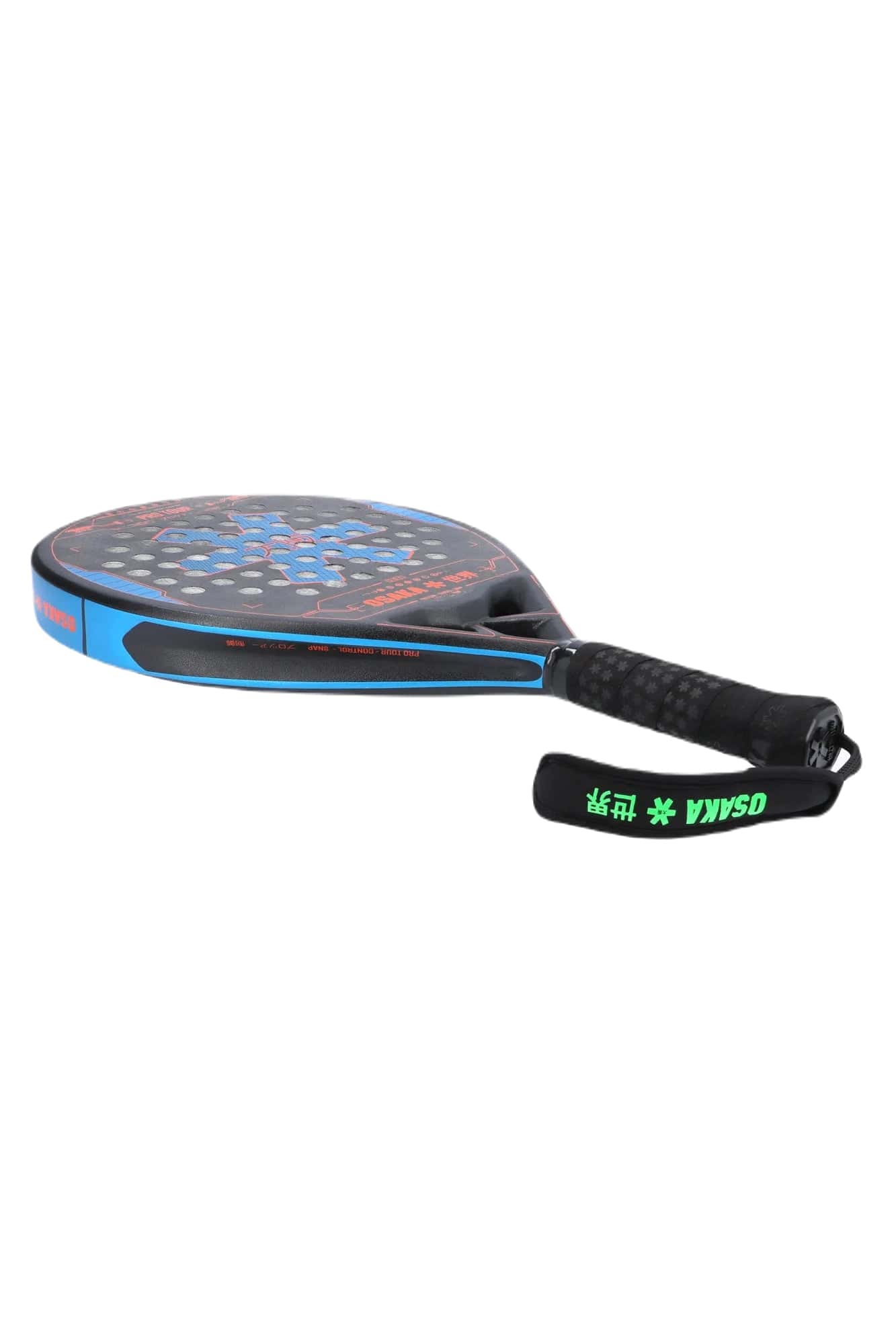 Osaka Pro Tour Control Snap 2023 Padel Racket (Blauw/Oranje)