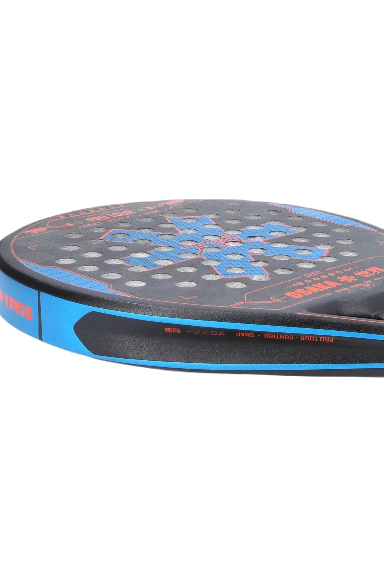 Osaka Pro Tour Control Snap 2023 Padel Racket (Blauw/Oranje)