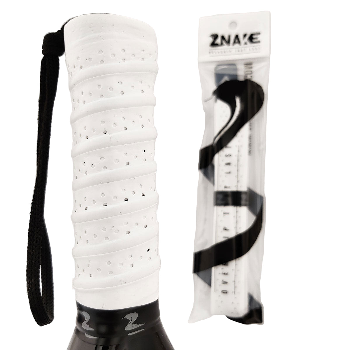 Znake Viper Padel Overgrip (1 stuk, Wit)