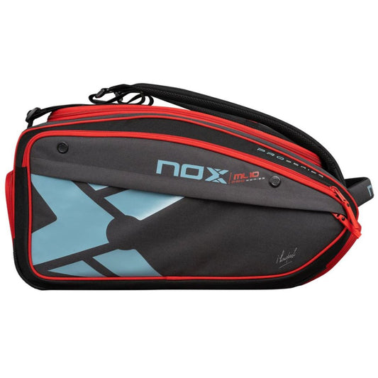 Nox ML10 Competition XL Compact Padel Tas (Zwart/Rood) padellife
