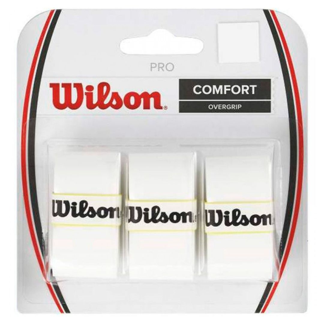 Wilson Pro Overgrip (Wit, 3-pak) padellife