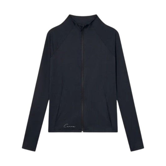 Cuera Active Zip Cardigan (Black)