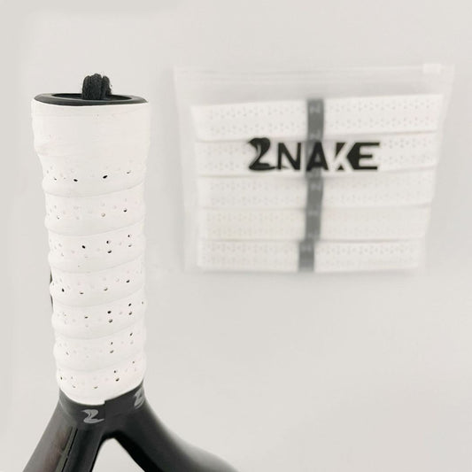 Znake Viper Padel Overgrips (5 stuks, Wit) padellife