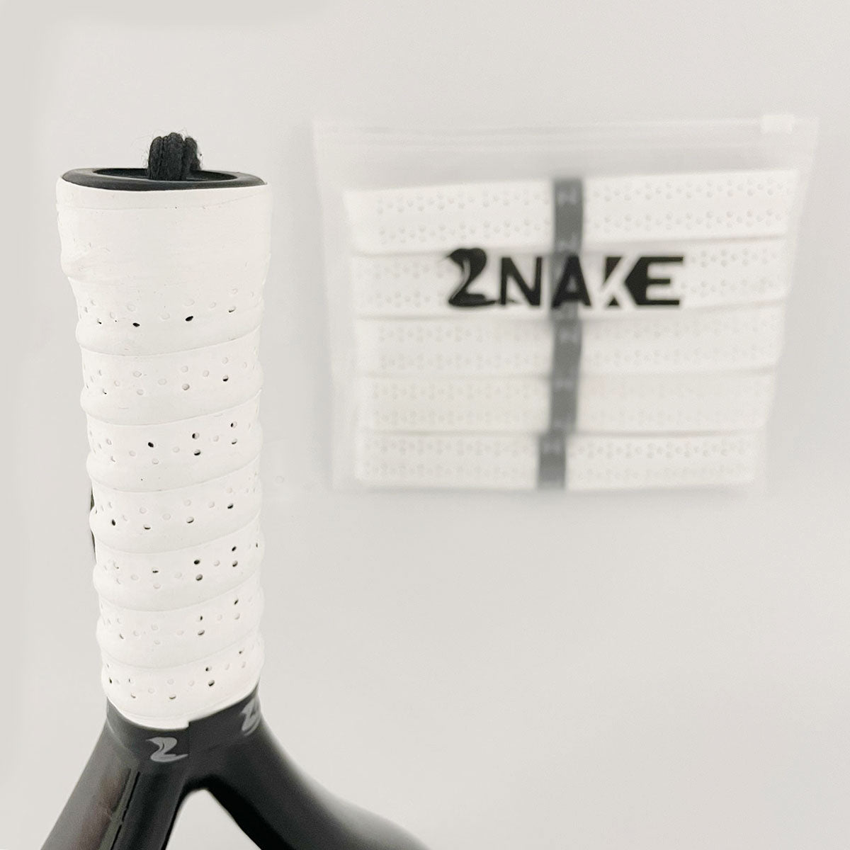 Znake Viper Padel Overgrips (5 stuks, Wit)