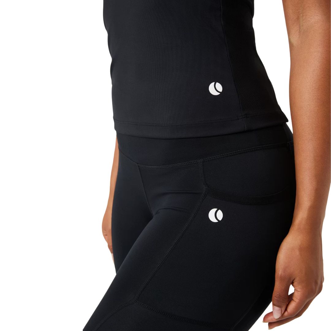 Björn Borg Ace Pocket Ribbed Tanktop (Black Beauty)