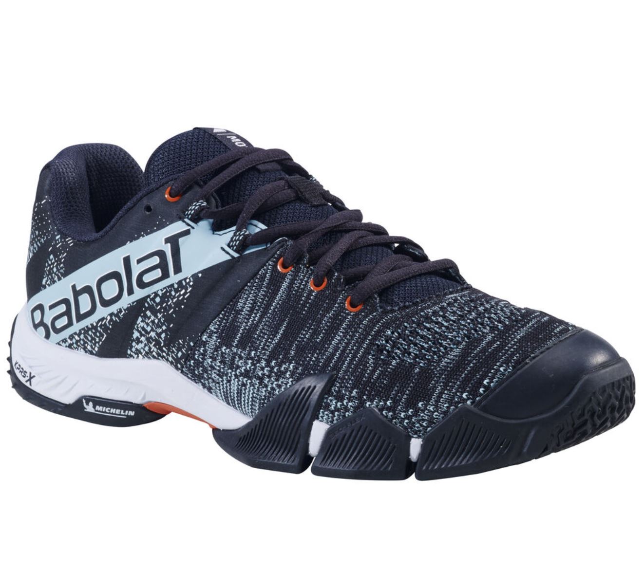 Babolat Movea Padelschoenen (Black/Light Blue)