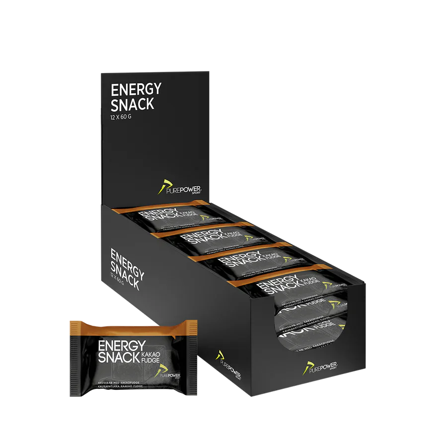 PurePower Energy Snack Cacao/Fudge Smaak (1 stuk van 60 gram)