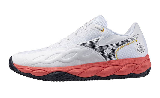 Mizuno Wave Enforce Court CC (U) (Wit/Bariton Blauw/Calypso Core)