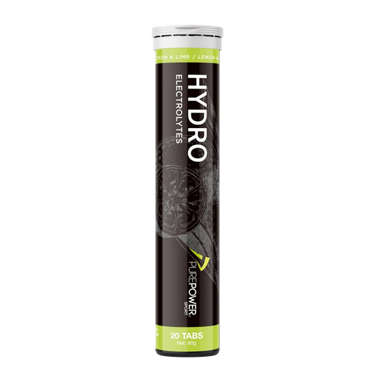PurePower Hydrotabs Elektrolyten Lemon/Lime (1 koker met 20 tabletten)