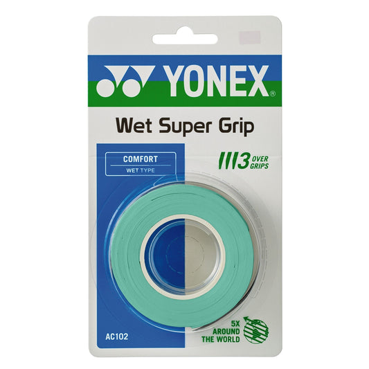 Yonex Wet Super Grap (3 stuks, Groen)