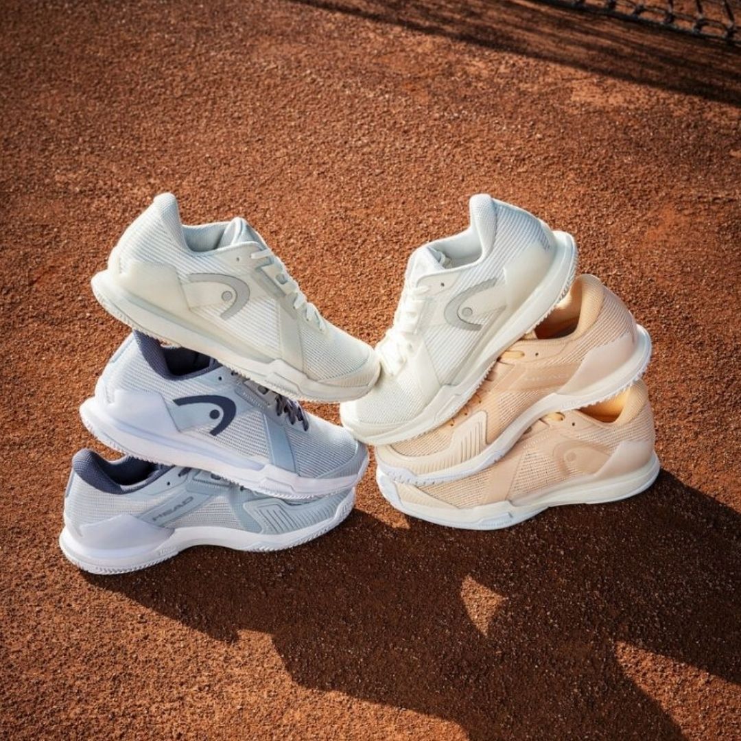 Head Sprint Pro 4.0 Clay Women Schoenen (Chalk White/Light Grey)