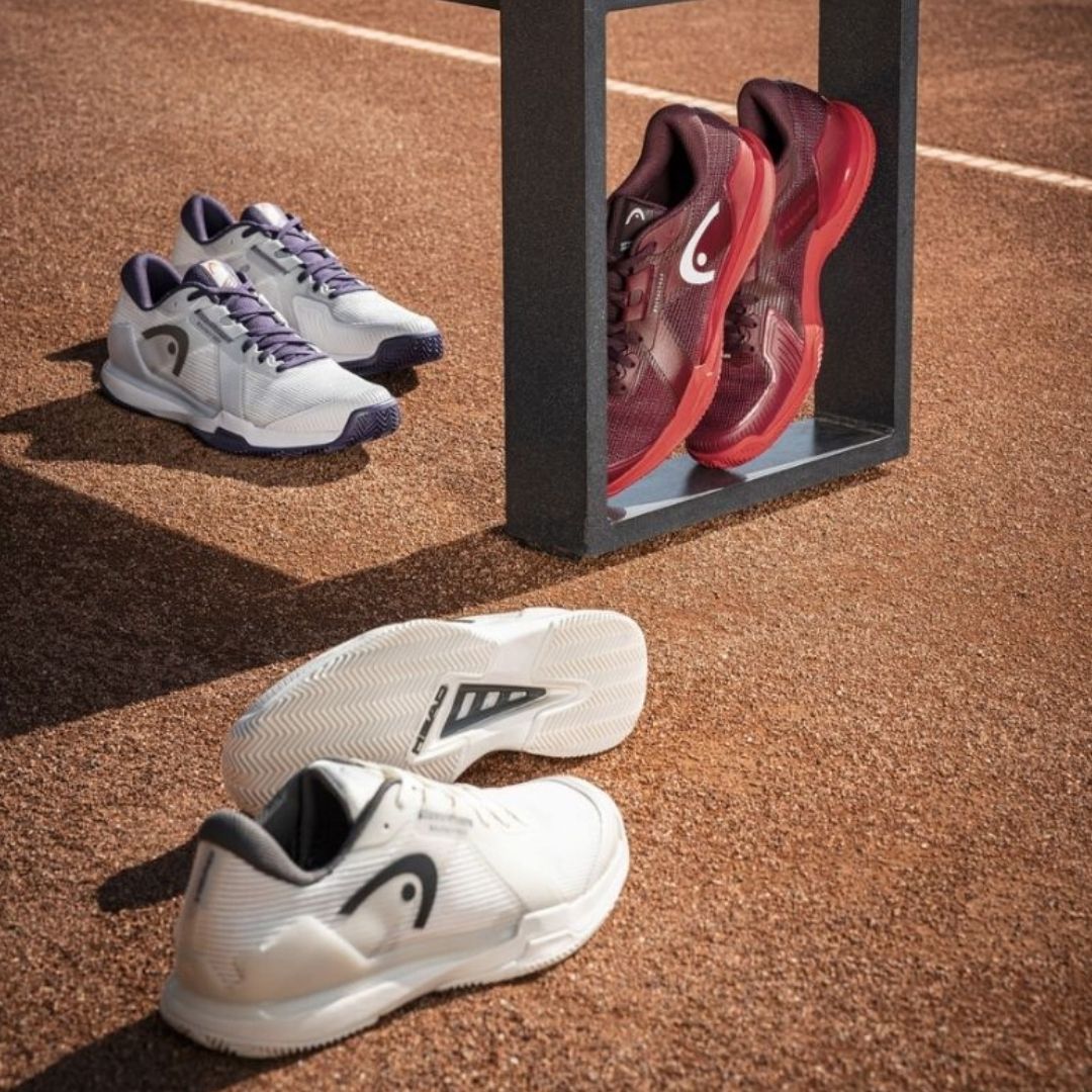 Head Sprint Pro 4.0 Clay Men Schoenen (Chalk White/Dark Grey)