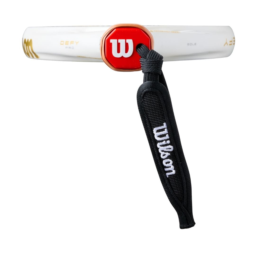 Wilson Defy Pro V1 SE Padelracket White Black Gold