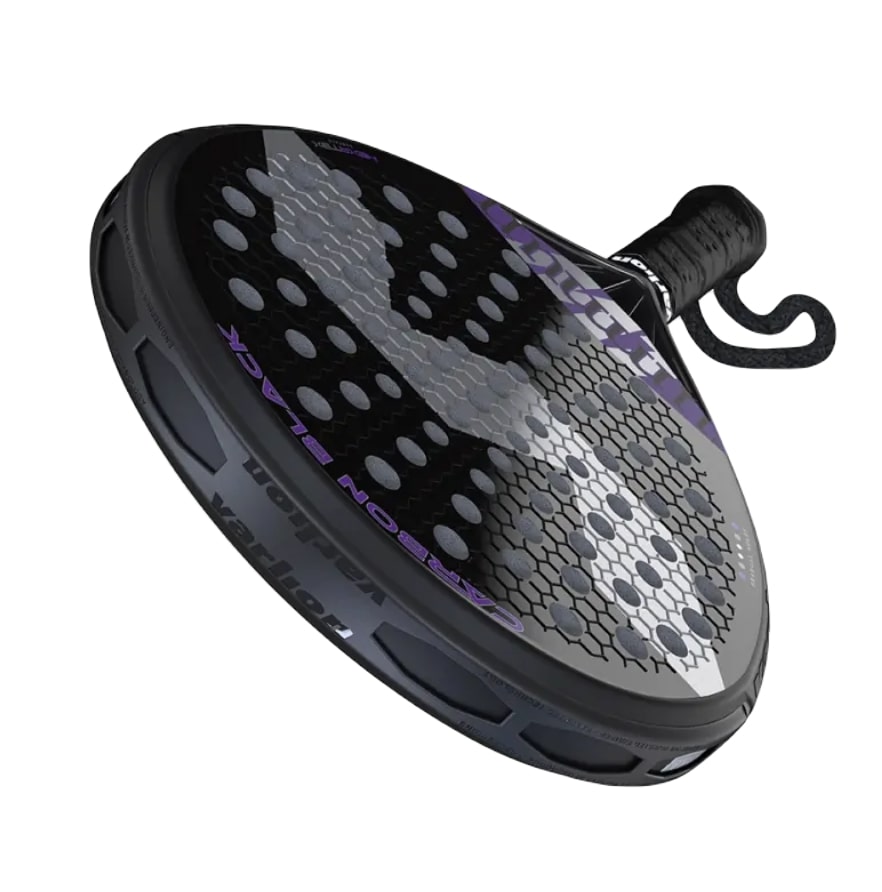 Varlion LW Summun Carbon Black Padel Racket - Padellife.nl