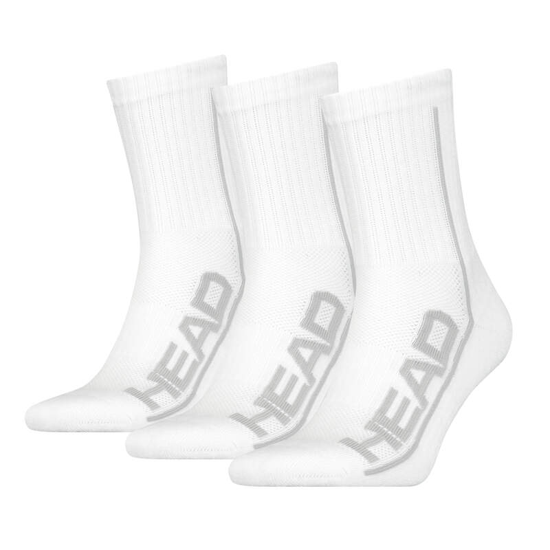 Head Performance Sokken (3-pack, wit)