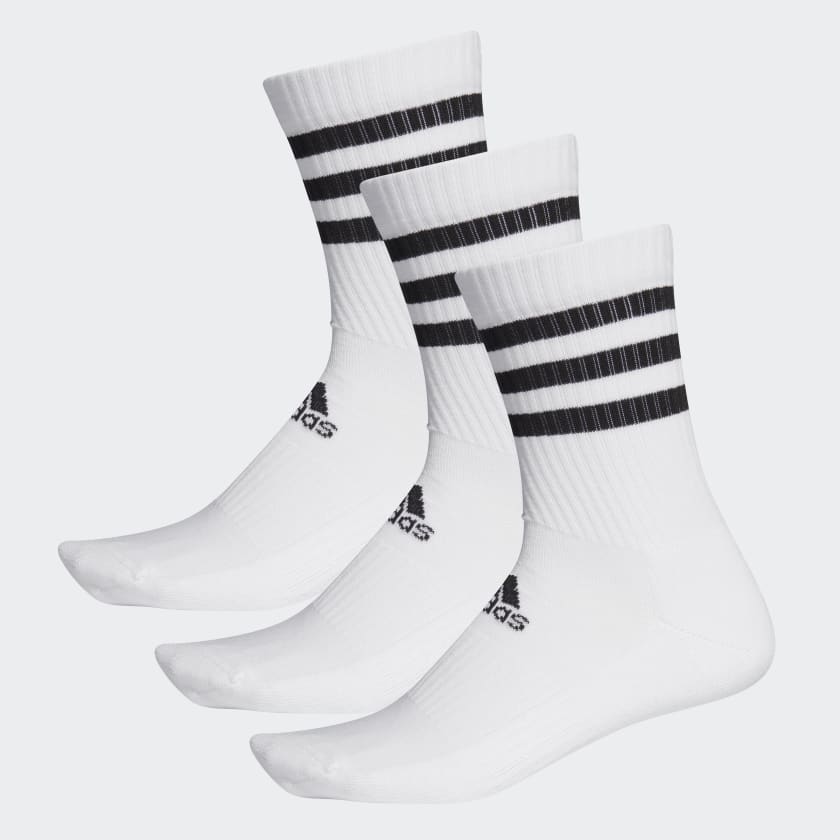 Adidas Performance 3S CSH CRW3P (Wit, 3-Pack)