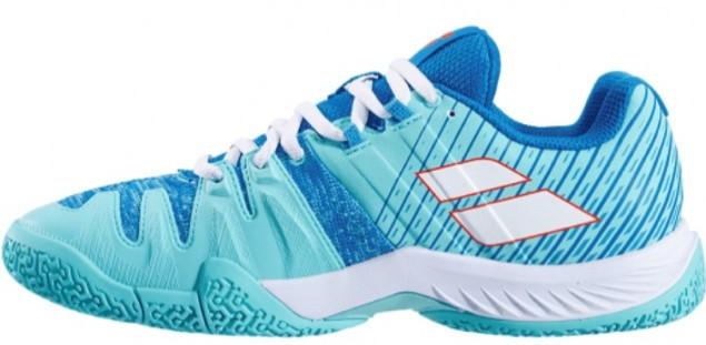Babolat Movea Vrouwen Padel Schoen (Hemels/Wit)