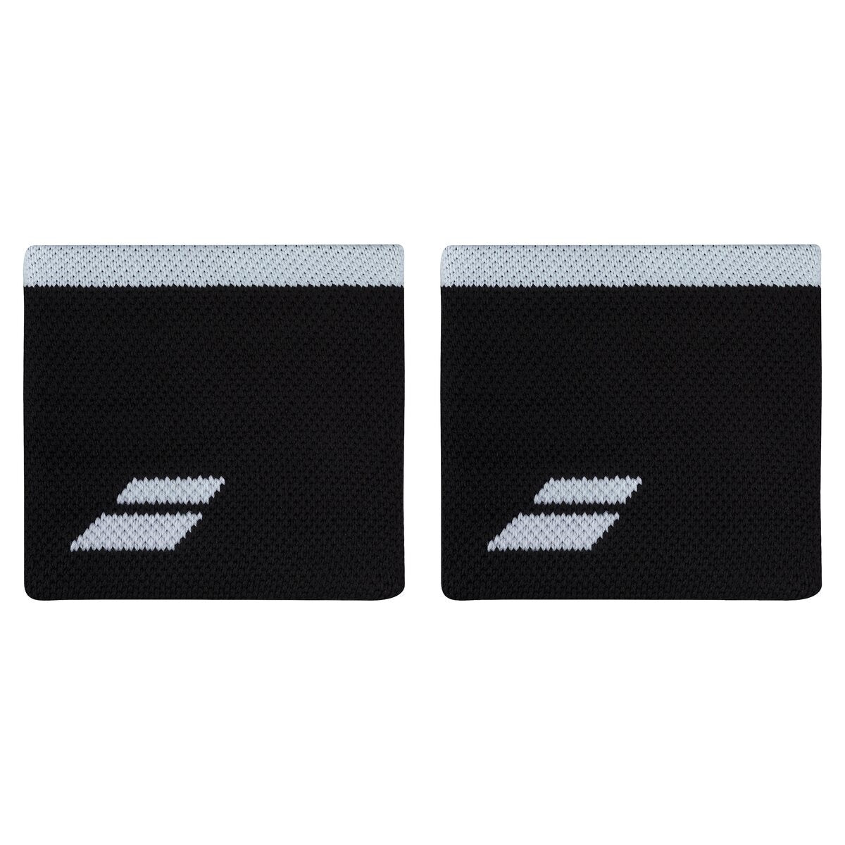 Babolat Logo Polsbandjes (2-pak, Zwart/Wit)