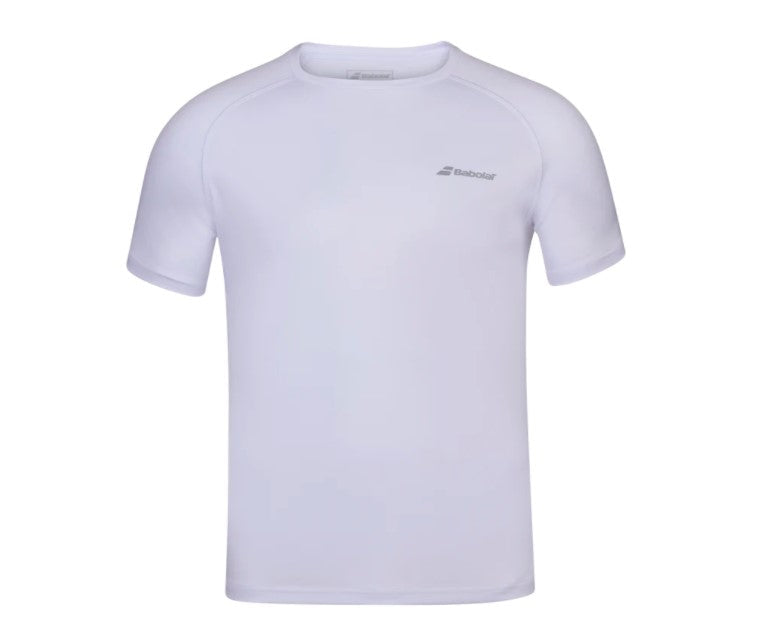 Babolat Play Crew Neck Tee (Wit)