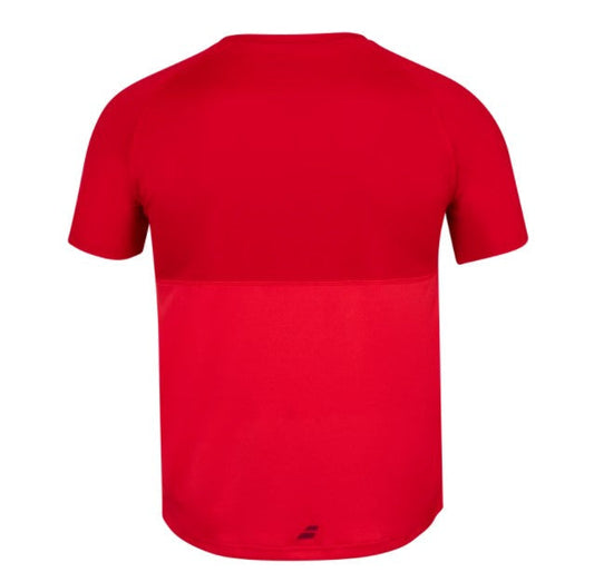 Babolat Play Crew Neck Tee (Rood)