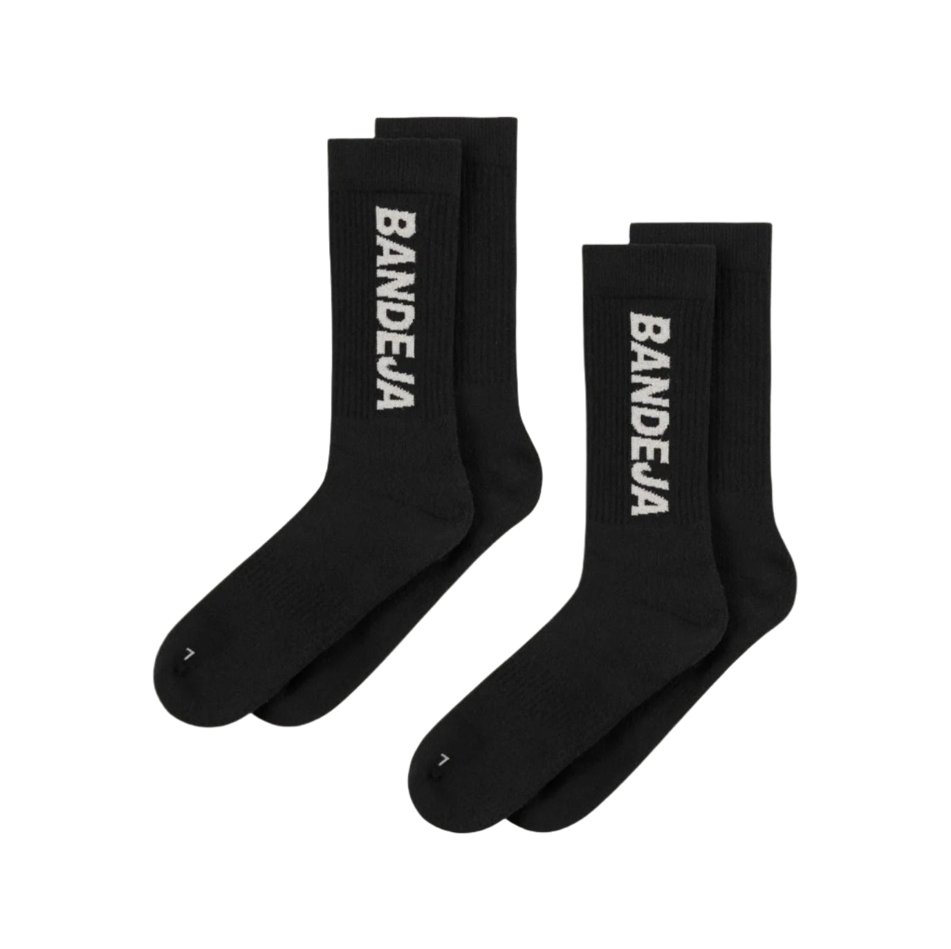 Cuera Padel Crew Sokken (2-pack, Zwart)