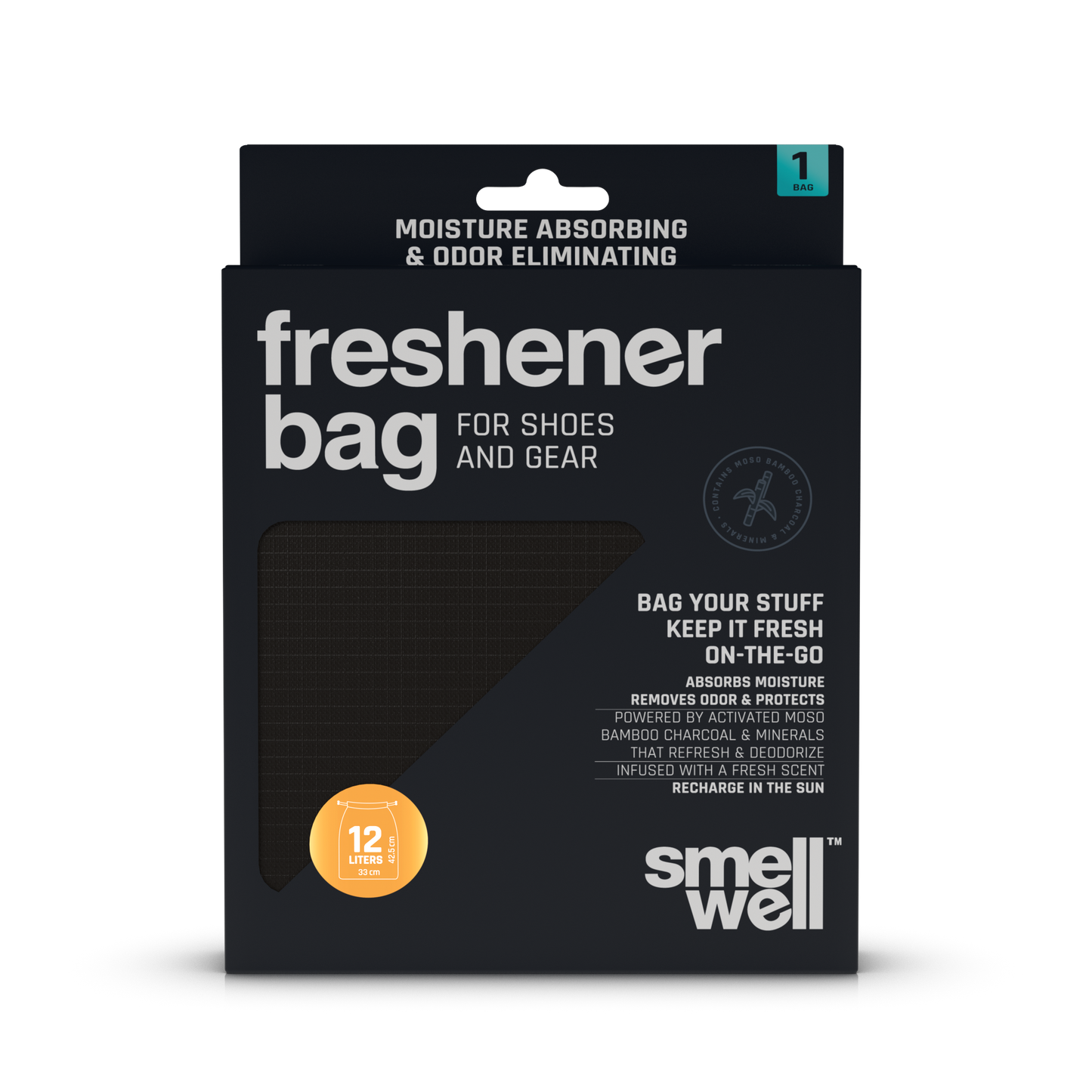 SmellWell verfrissingstasje (zwart)