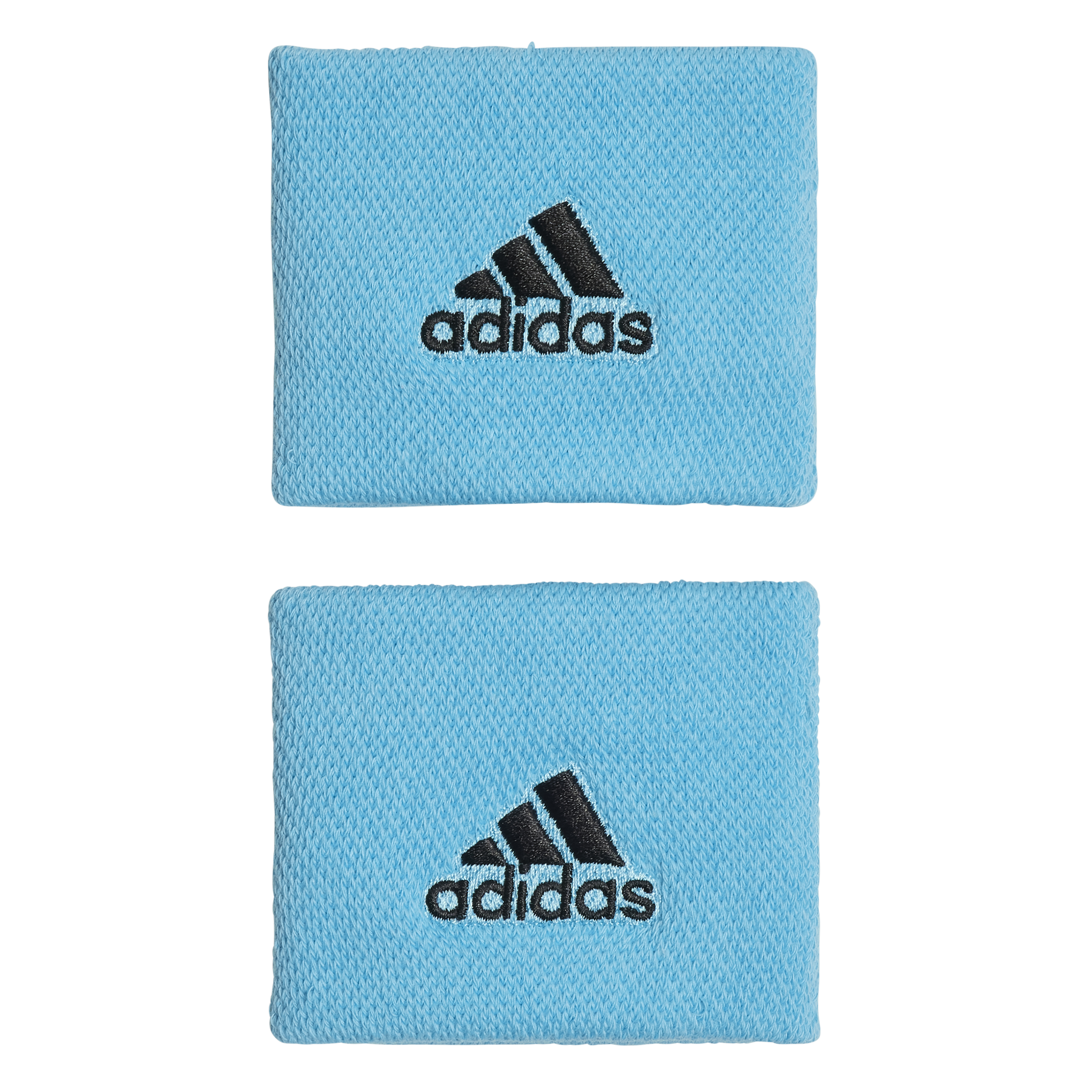 Adidas Polsbandjes Klein (Helderblauw/Zwart)