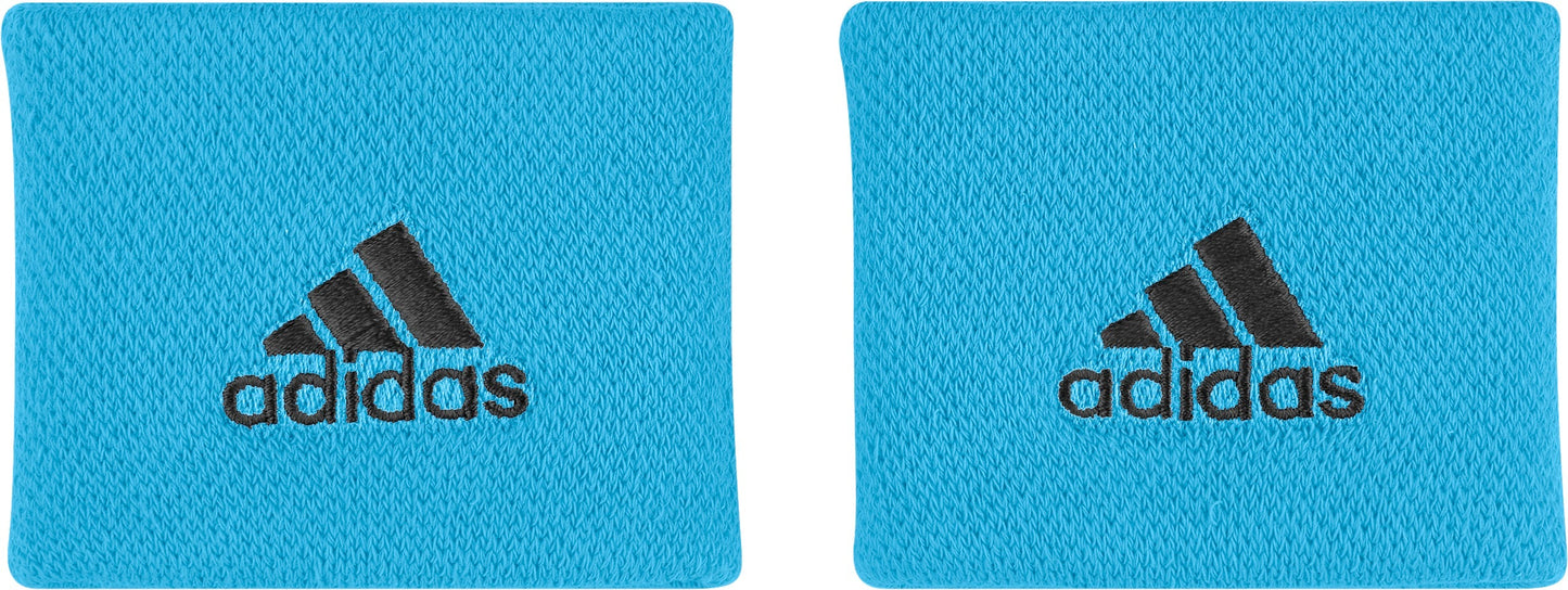 Adidas Polsbandjes Klein (Helderblauw/Zwart)