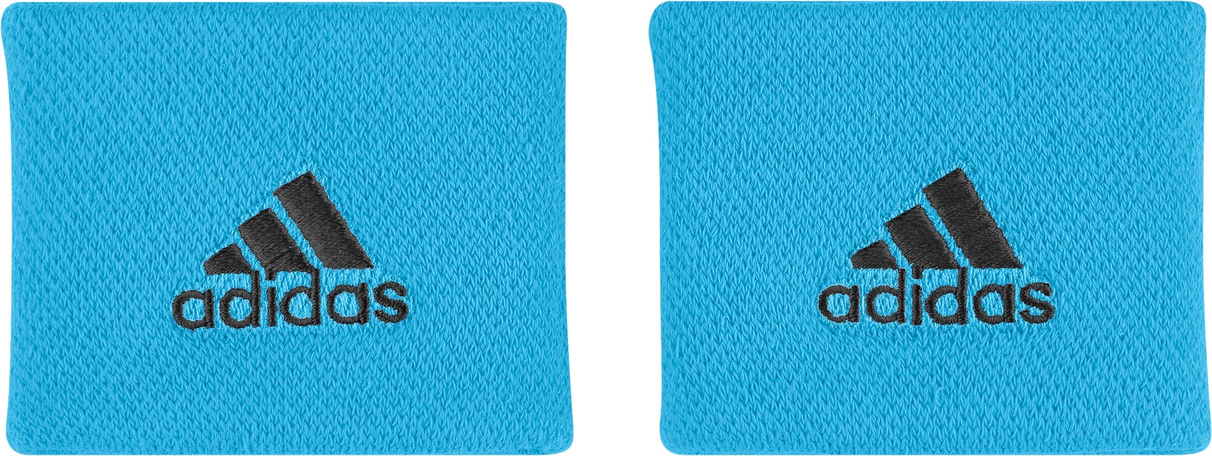 Adidas Polsbandjes Klein (Helderblauw/Zwart)