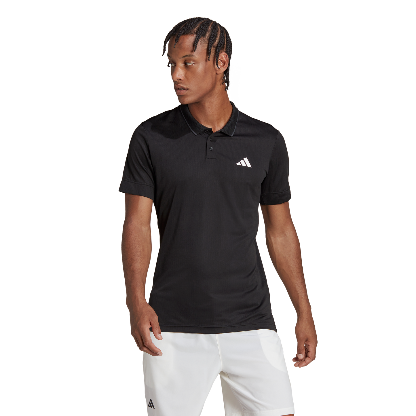 Adidas Freelift Polo Heren (Zwart)