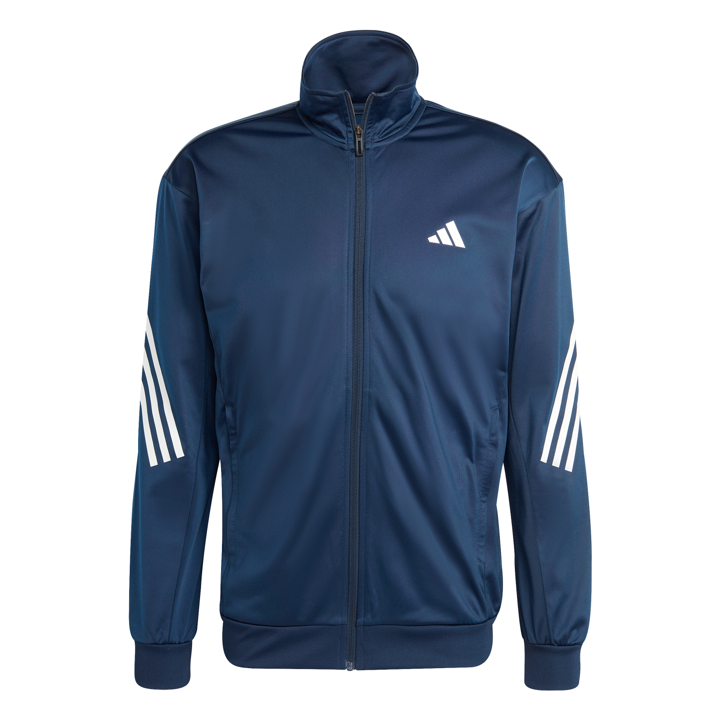 Adidas 3-Stripe Gebreide Jas (Navy)