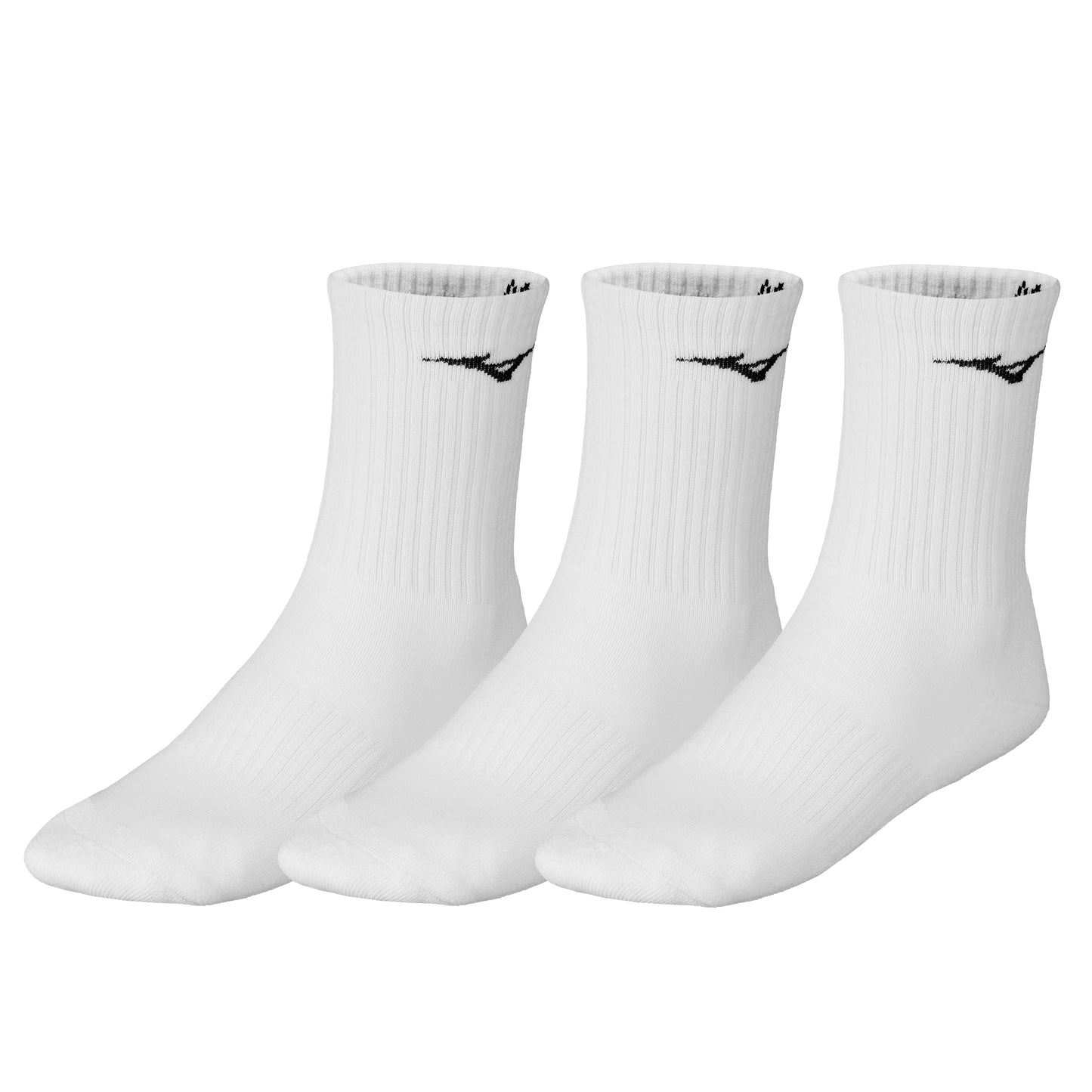 Mizuno Trainingssokken (3-pack, wit)