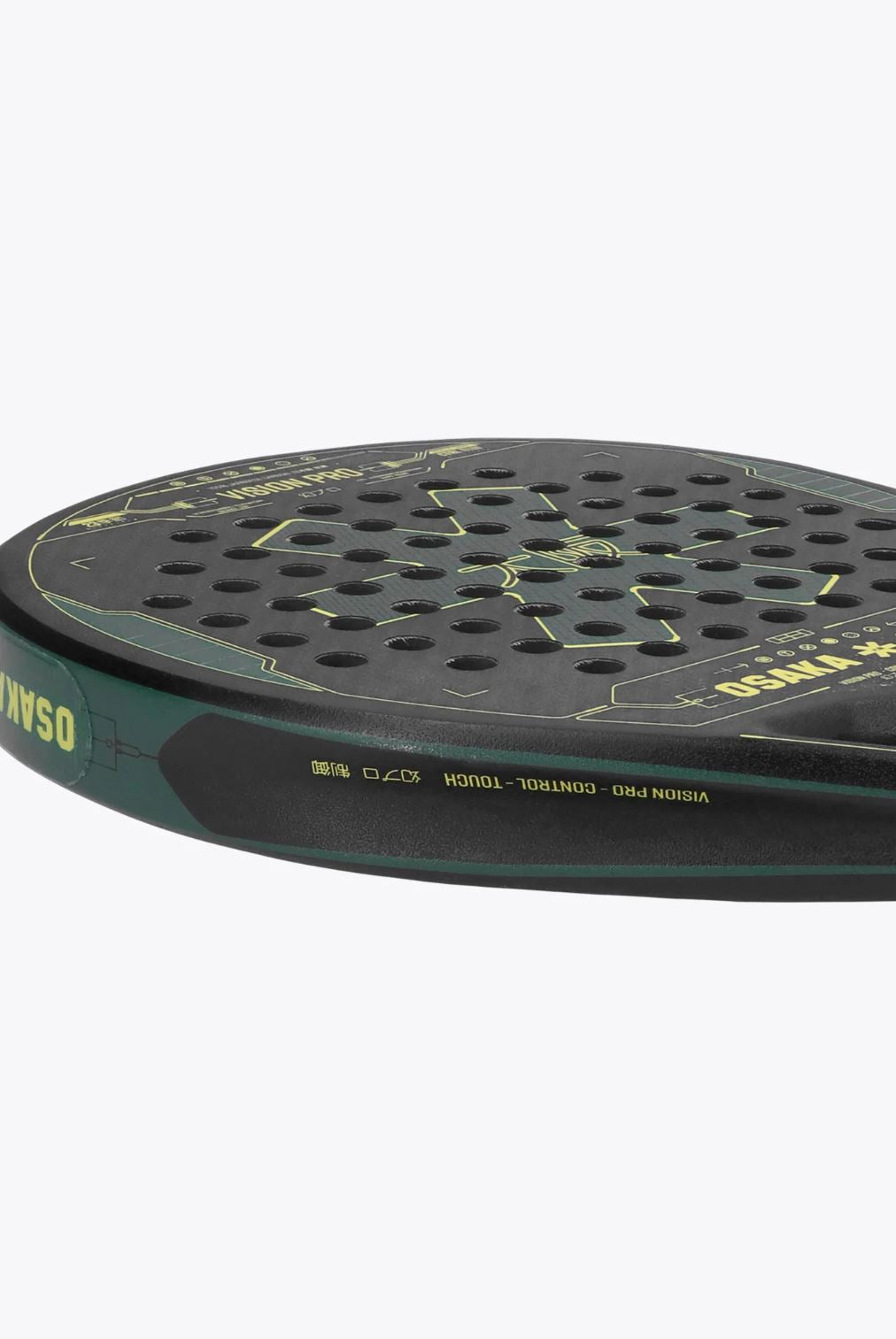 Osaka Vision Pro Control Touch 2023 Padel Racket (Groen/Geel)