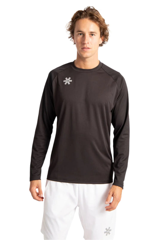 Osaka Heren Training T-shirt Lange Mouw (Zwart)