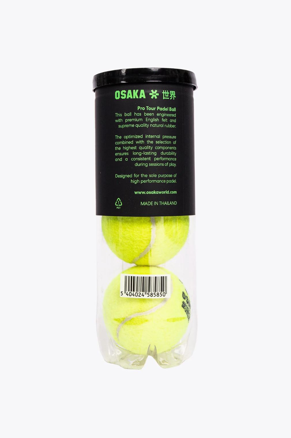 Osaka Pro Tour Padelballen (koker met 3 stuks)