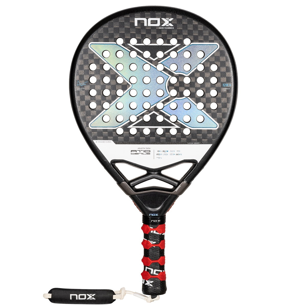 Nox AT10 Genius 12K Luxury By Agustin Tapia 2024 Padel Racket