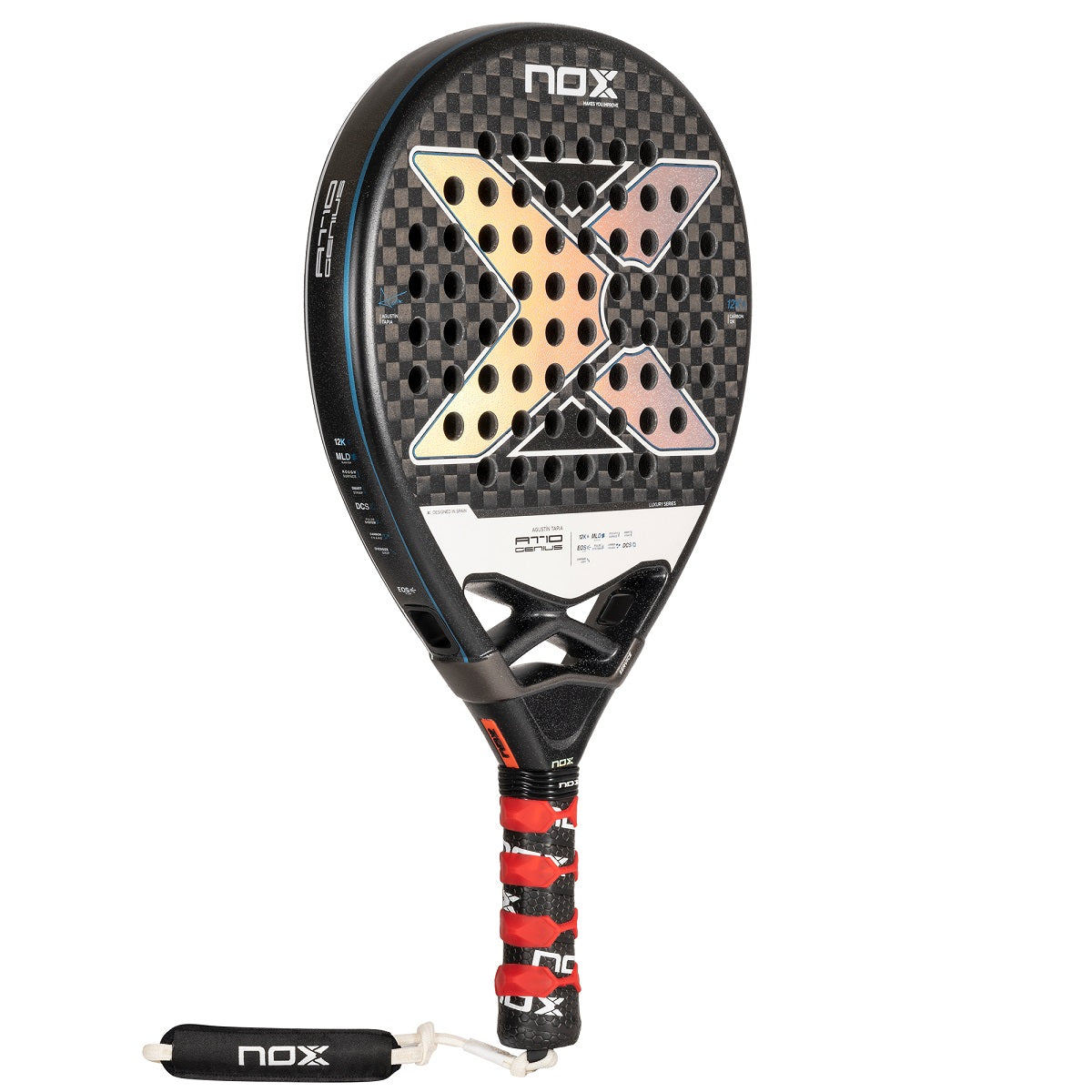 Nox AT10 Genius 12K Luxury By Agustin Tapia 2024 Padel Racket