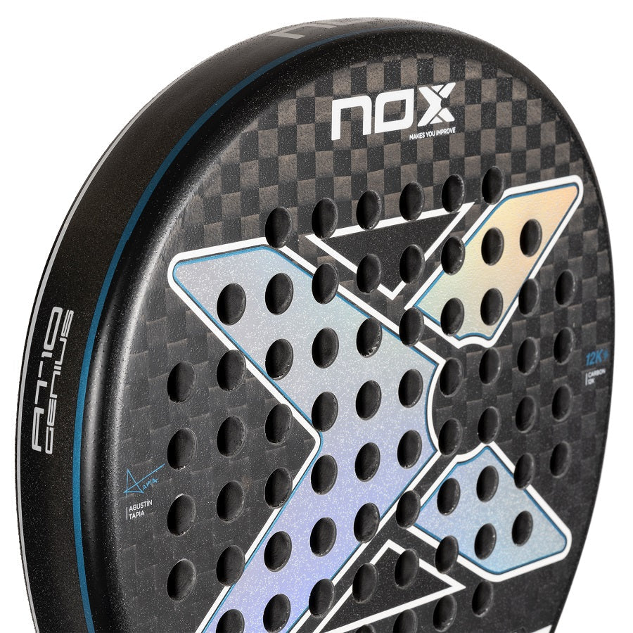 Nox AT10 Genius 12K Luxury By Agustin Tapia 2024 Padel Racket