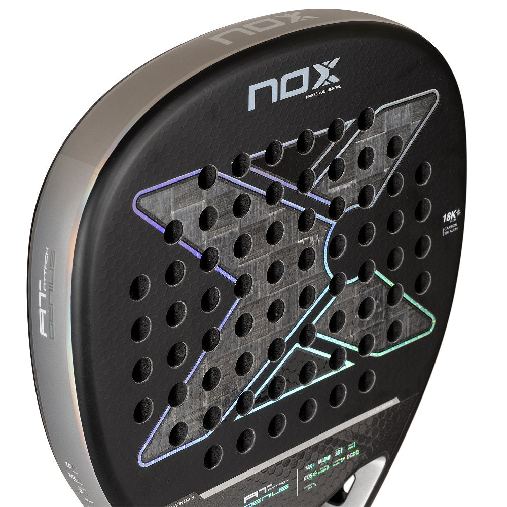 Nox AT Genius Attack 18K Luxury By Agustin Tapia 2024 Padel Racket