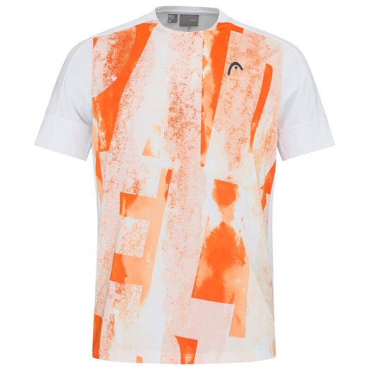 Head Padel Tech T-shirt (Heren, Oranje)