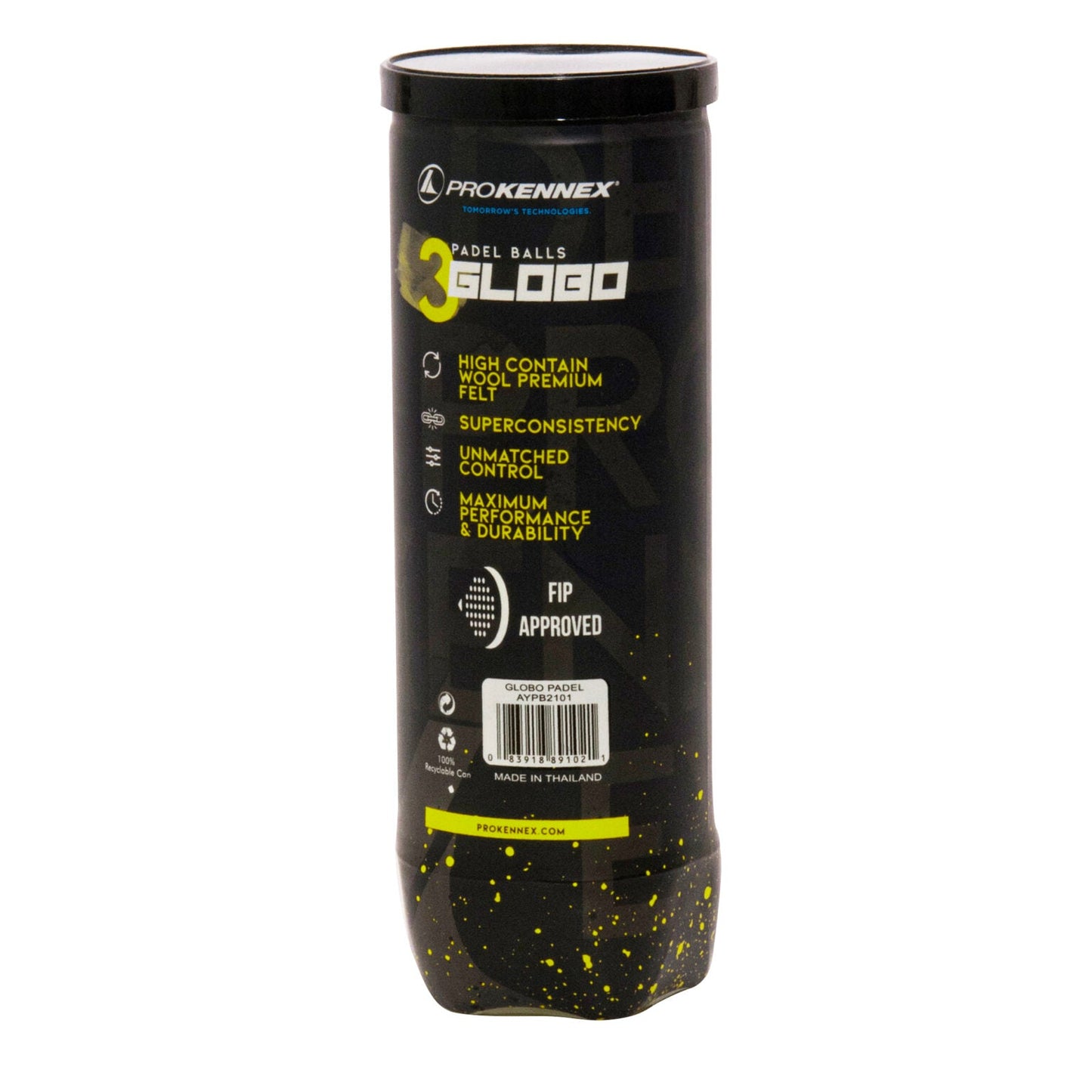 Pro Kennex Globo Padelbal (Tube van 3 stuks)