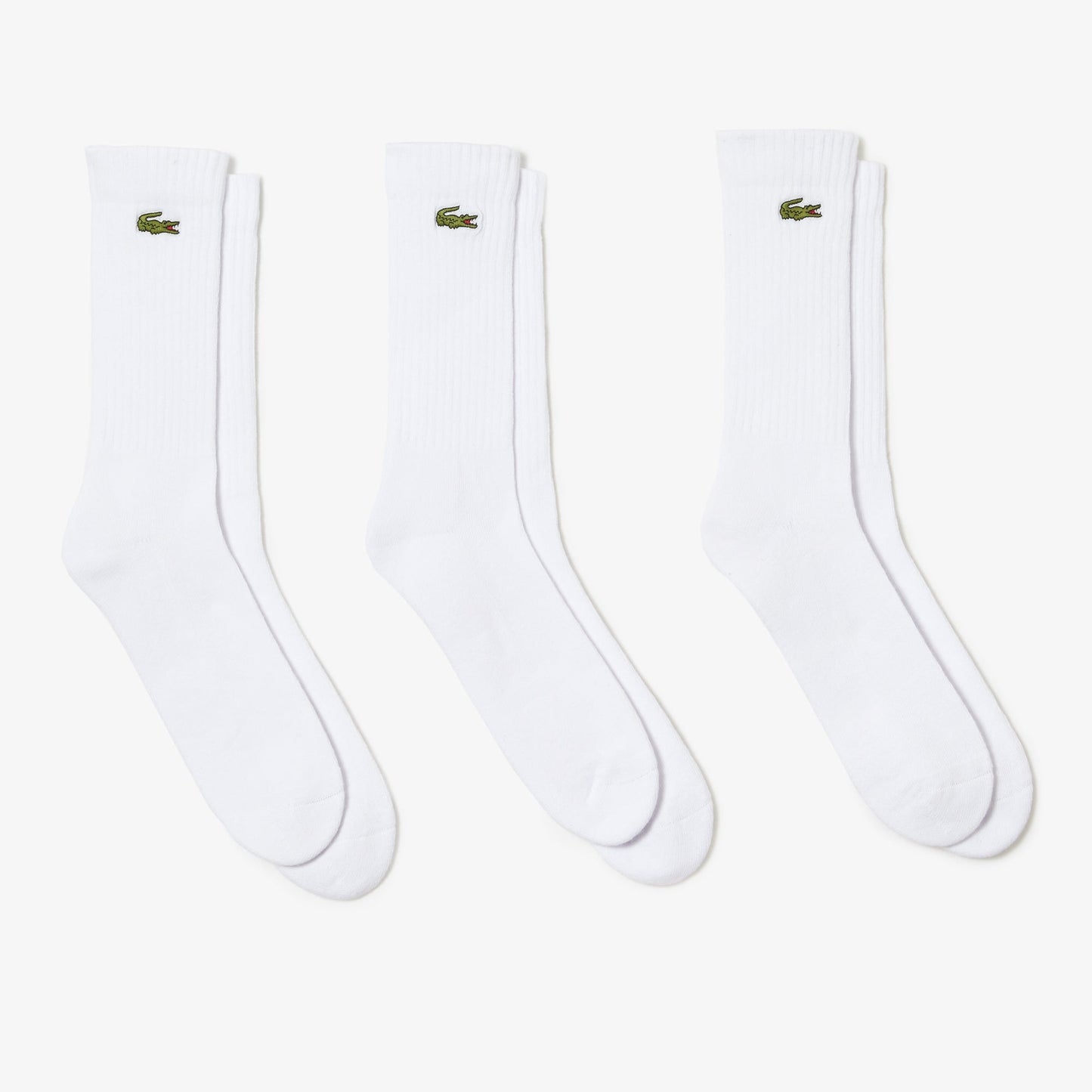 Lacoste Sokken (3-Pak, Wit)