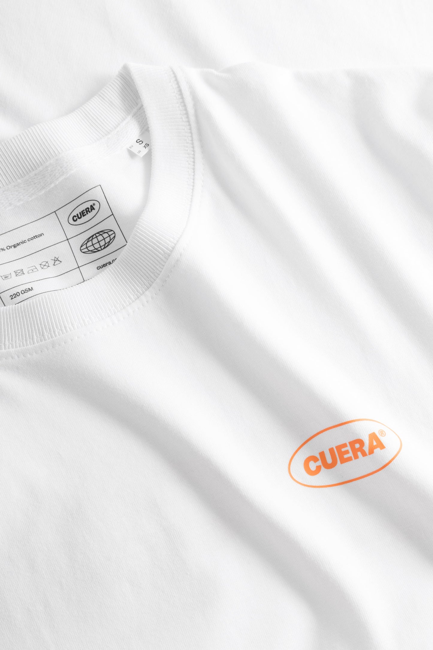 Cuera Relaxed Heavy offcourt T-shirt (Wit)