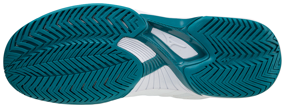 Mizuno Wave Exceed SL 2 (AC) Padel Schoenen (Wit/Havenblauw/Firecracker)