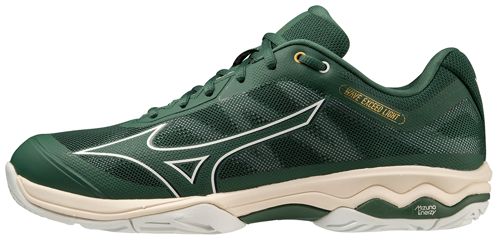 Mizuno Wave Exceed Light AC Heren Padel Schoenen (Pineneedle/Wit/Papyrus)