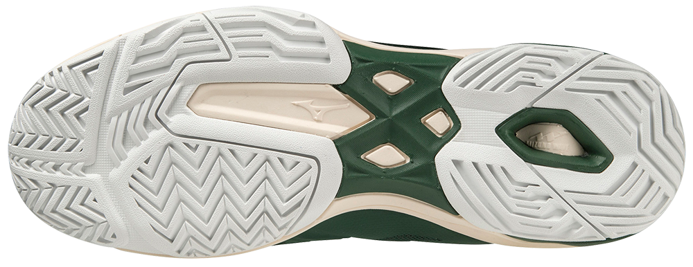 Mizuno Wave Exceed Light AC Heren Padel Schoenen (Pineneedle/Wit/Papyrus)