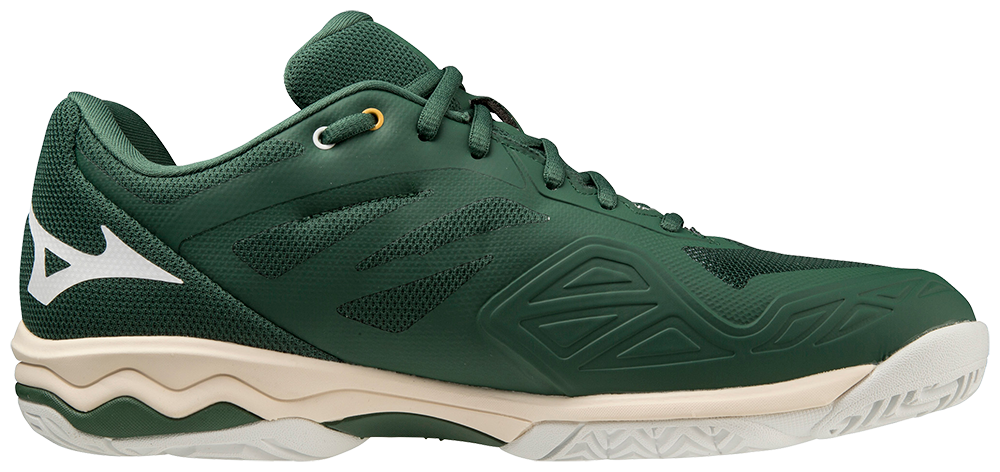 Mizuno Wave Exceed Light AC Heren Padel Schoenen (Pineneedle/Wit/Papyrus)
